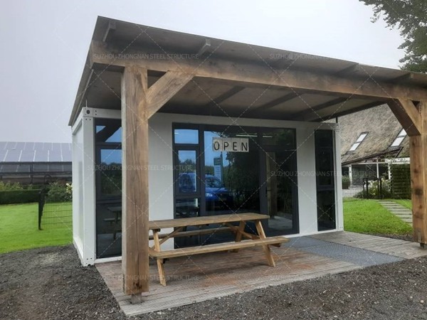 Prefab Coffee Shop in France