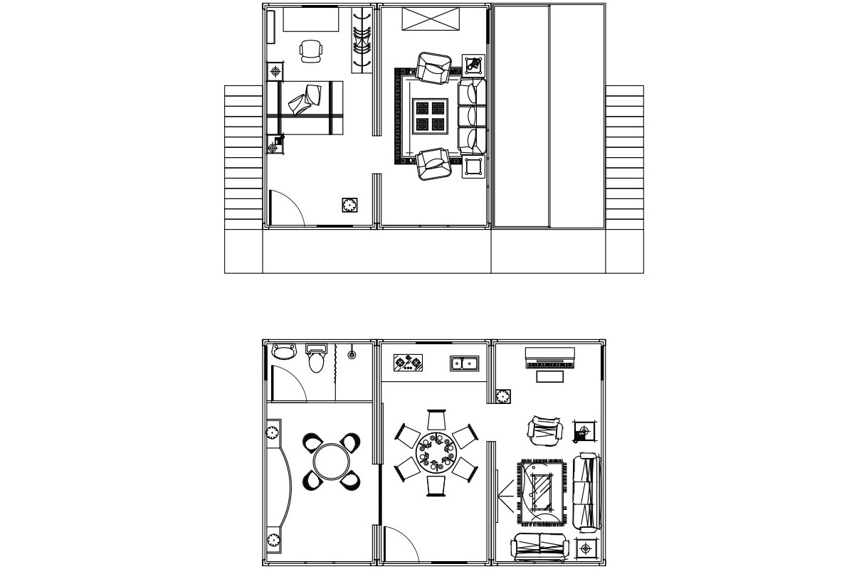 mobile home shipping container