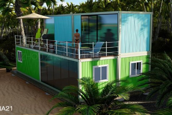 Two Story Container House