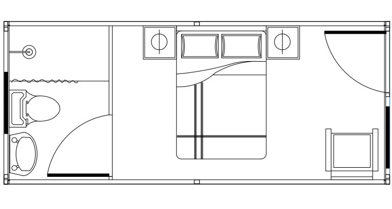 Maisons préfabriquées de 4 chambres