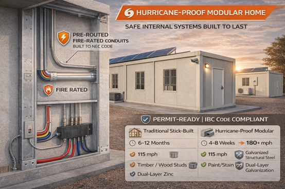 Hurricane-Proof Modular Home