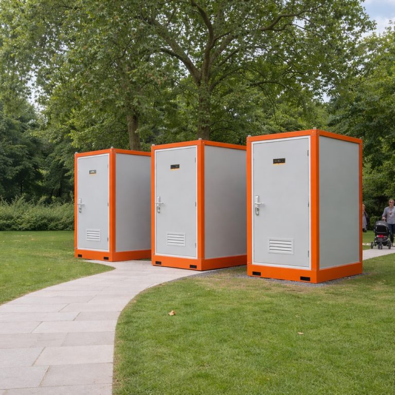 Modular Container Toilets