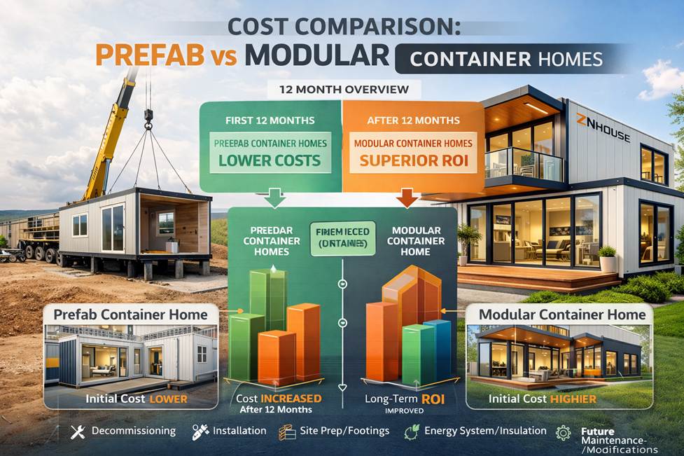 Prefab vs Modular Container Homes