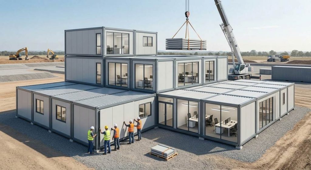 Flat Pack Office Buildings