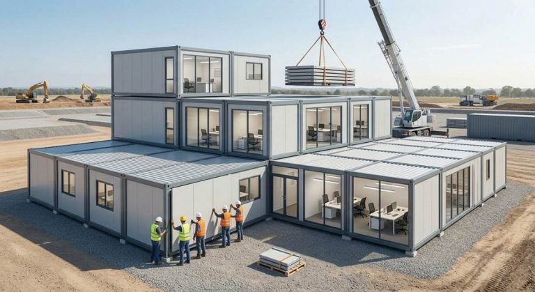 Flat Pack Office Buildings