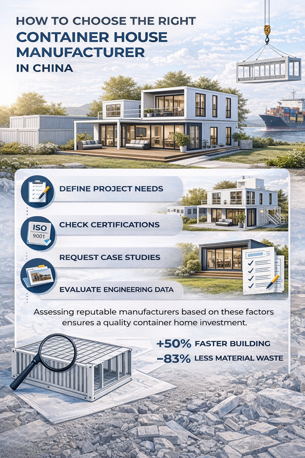 How to Choose the Right Container House Manufacturer in China