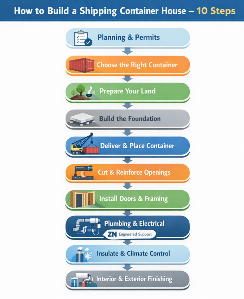 Build a Shipping Container House