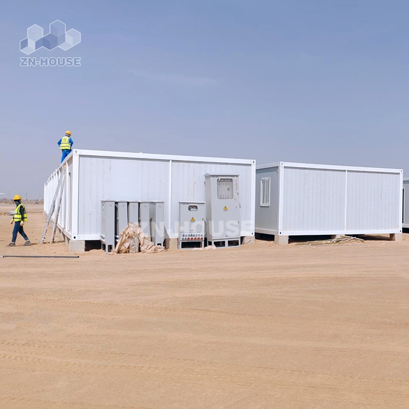 A Container Housing Project in the Middle of the Desert