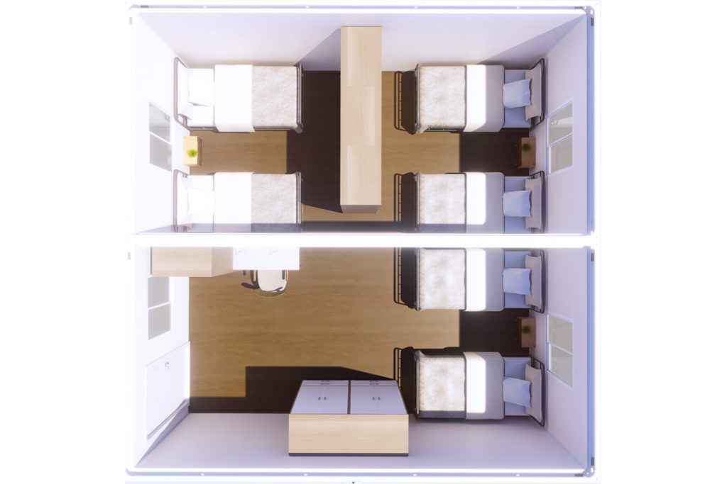 5 bedroom flat pack homes