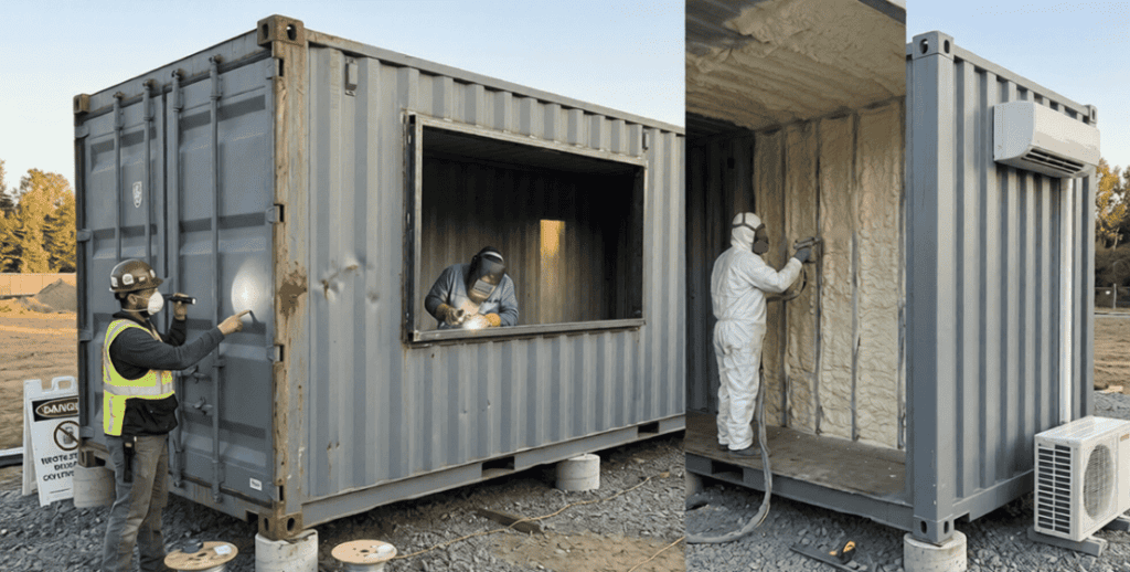 Install Insulation and Control Condensation