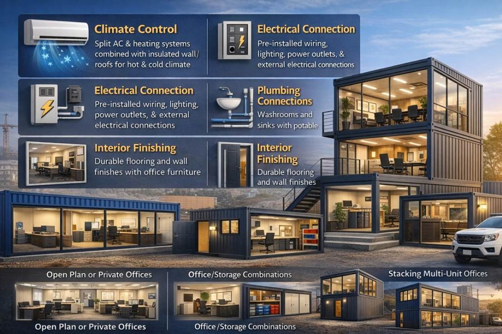 Container Office Features & Customizations