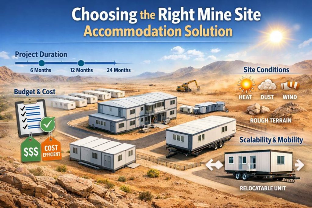 Choosing the Right Mine SiteAccommodation Solution