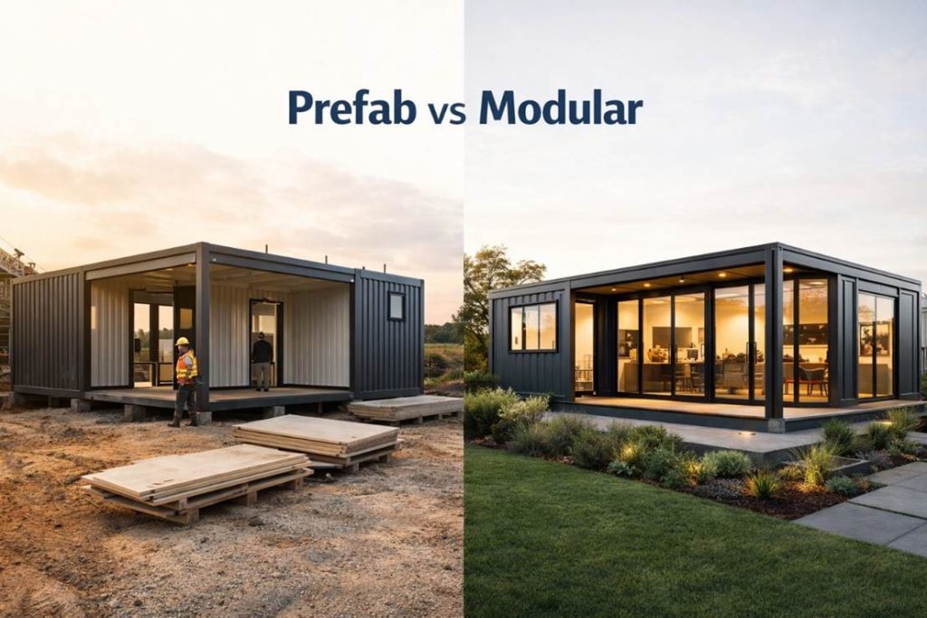 Prefab vs Modular
