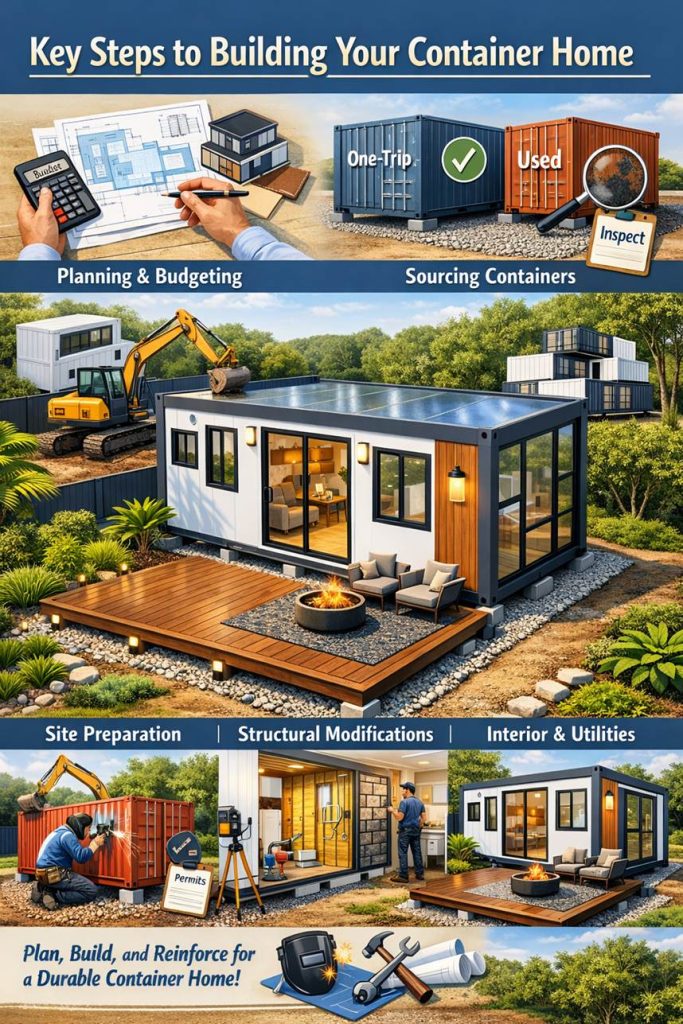 Key Steps to Building Your Container Home