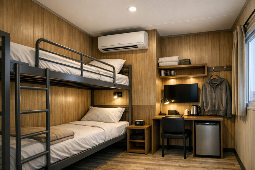 container dormitory systems