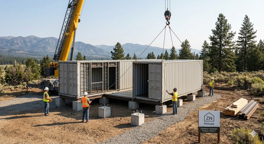 Build a House from Shipping Containers