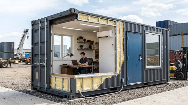 How to Build a Shipping Container Office: The Complete Guide to Structural Integrity and Insulation