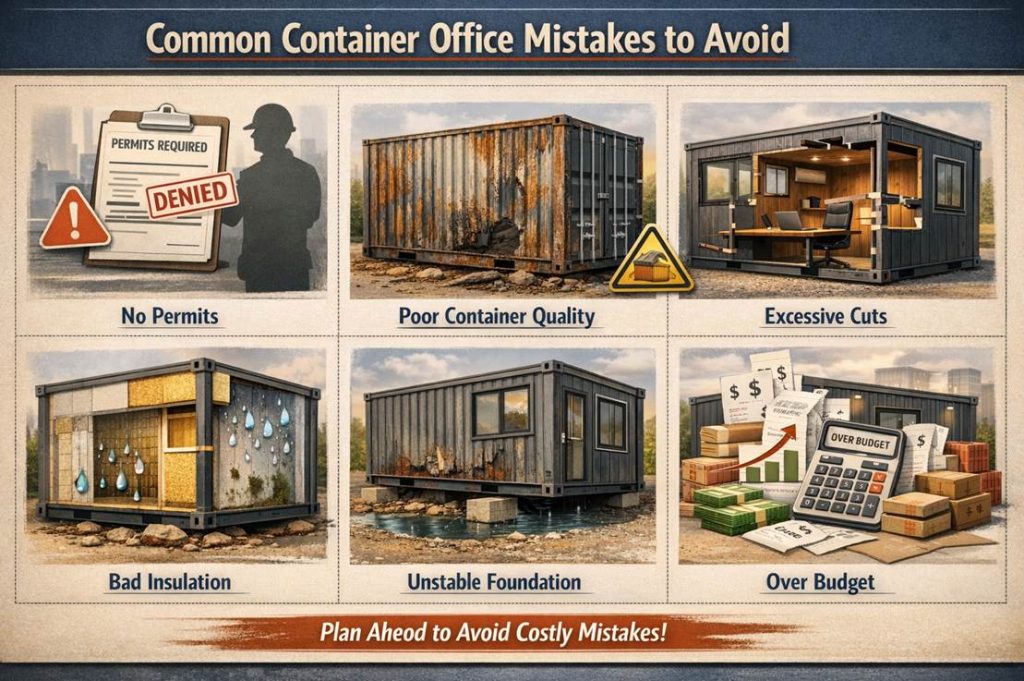 Common Container Office Mistakes to Avoid