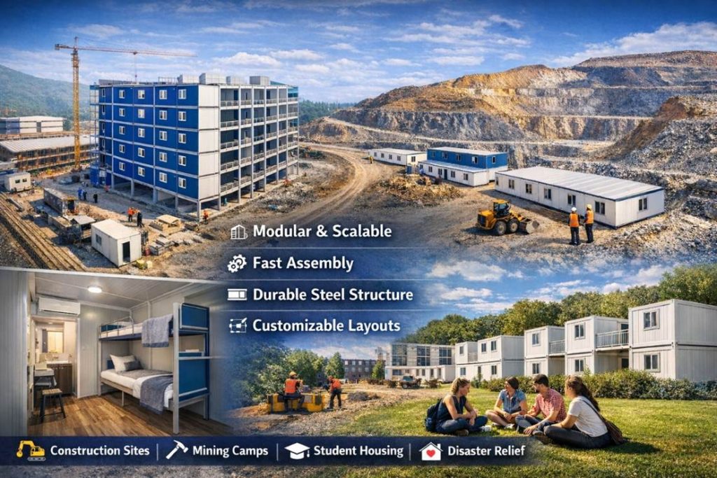 Common Applications of Container Dormitories