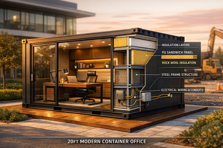 20FT MODERN CONTAINER OFFICE