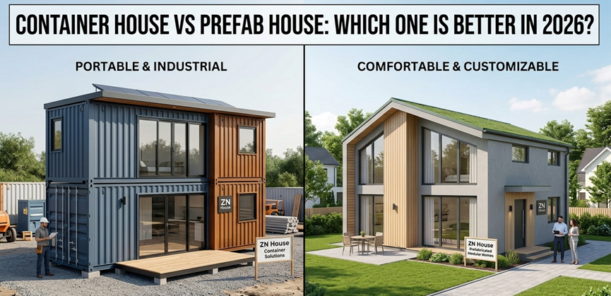 CONTAINER HOUSE VS PREFAB HOUSE: WHICH ONE IS BETTER IN 2026?