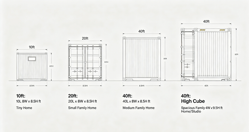 Shipping Container Sizes