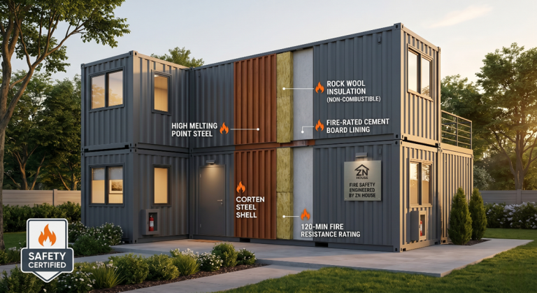 Are Container Homes Fireproof? Everything You Need to Know
