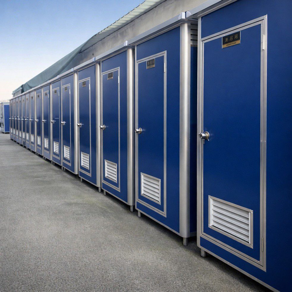 Prefabricated toilets
