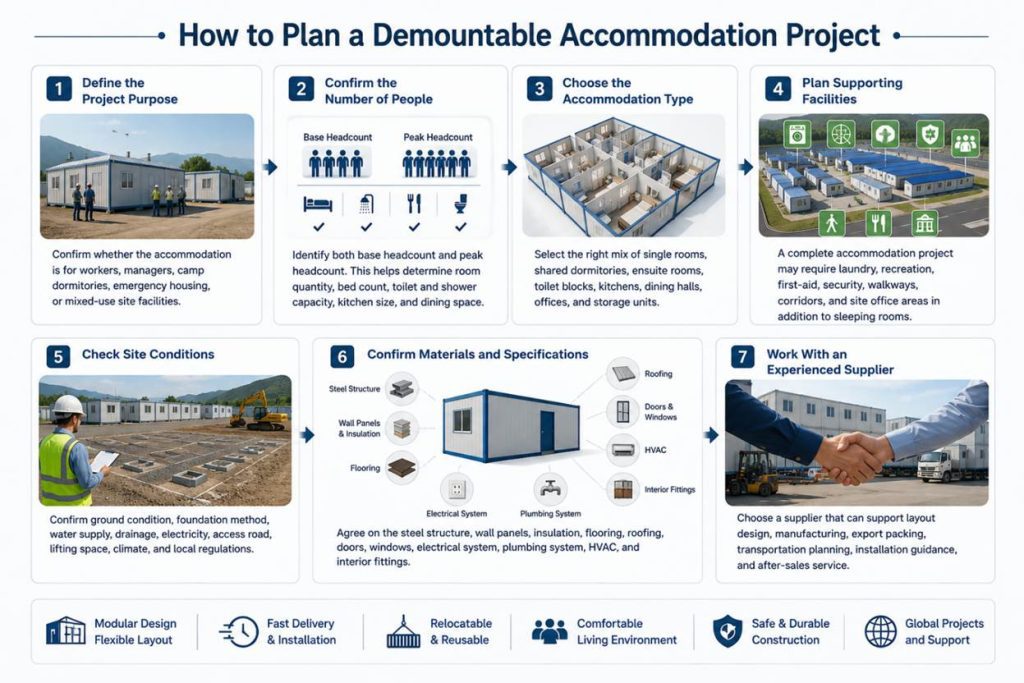 Demountable Accommodation Project