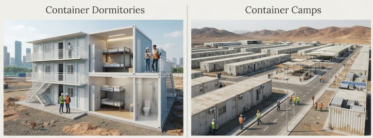 Container Dormitories vs Container Camps