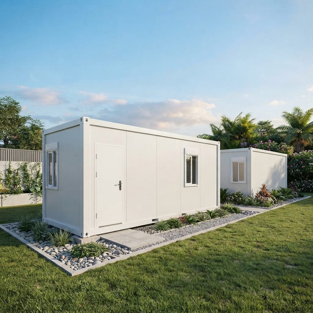 Flat pack container house